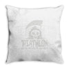 triathlon until death separate Throw Pillow