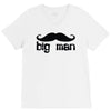 moustache V-Neck Tee