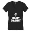 baby daddy funny new Women's V-Neck T-Shirt