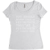 psychopath Women's Triblend Scoop T-shirt
