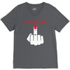 jungle red V-Neck Tee