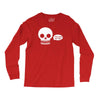 i live inside your face skull Long Sleeve Shirts