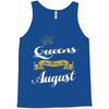 queens are born in august Tank Top