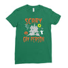 scary gay person Ladies Fitted T-Shirt