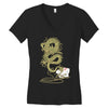 dragon flavor Women's V-Neck T-Shirt