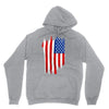 sa distress flag cool american Unisex Hoodie