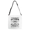 legends were born in october genuıne 1996 qualıty one kind of aged l Adjustable Strap Totes