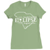 south carolina eclipse Ladies Fitted T-Shirt
