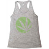 cannabis finger printing Racerback Tank
