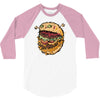 monster burger (2) 3/4 Sleeve Shirt