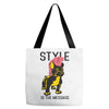 style is the message Tote Bags