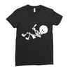 baby skeleton Ladies Fitted T-Shirt