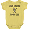 ski free and die Baby Bodysuit