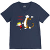calvin hobbes V-Neck Tee