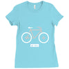 bike Ladies Fitted T-Shirt