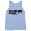 getting drunk please wait Tank Top