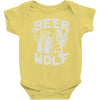 wolf beer Baby Onesie