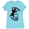 cat versus cucumber Ladies Fitted T-Shirt