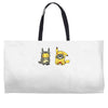 totoro &amp; pikachu onesie Weekender Totes