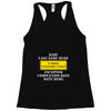 Under Construction Personalize Baby Racerback Tank