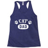 cat dad Racerback Tank