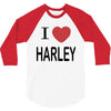 i love harley 3/4 Sleeve Shirt
