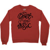 don't stop the music Crewneck Sweatshirt