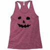 halloween jack o lantern Racerback Tank