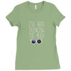 I'VE BEEN THINKING TOO MUCH Ladies Fitted T-Shirt