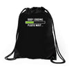 soon to be mom Drawstring Bags