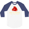 meat is murder tasty tasty murder 3/4 Sleeve Shirt