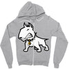 bulldog Zipper Hoodie