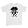 skull with beard Youth Tee