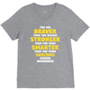 Sarcoma Cancer Awareness V-Neck Tee