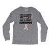 Once a Cancer Patient Now a Cancer Survivor Long Sleeve Shirts