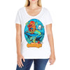 the little cthulhu Ladies Curvy T-Shirt