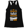 My Daughter Is Super Awesome Her Mom Racerback Tank