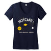 hotcakes Women's V-Neck T-Shirt