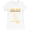 Libra Facts Zodiac Ladies Fitted T-Shirt