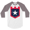 land of the free1 3/4 Sleeve Shirt