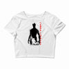 crazy rocket guardians japan poster shape cosmos space fighters Crop Top