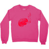 joint smoking brain Crewneck Sweatshirt
