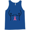 breast with pink ribbon Tank Top