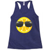 Lemon with Glasses Racerback Tank