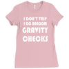 gravity check Ladies Fitted T-Shirt