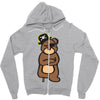 pirate bear Zipper Hoodie