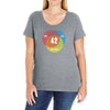 Venn Diagram Ladies Curvy T-Shirt