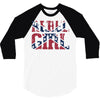 rebel girl 3/4 Sleeve Shirt