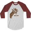 Giraffe Was Up 3/4 Sleeve Shirt