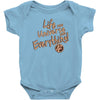 the answer to the question Baby Onesie